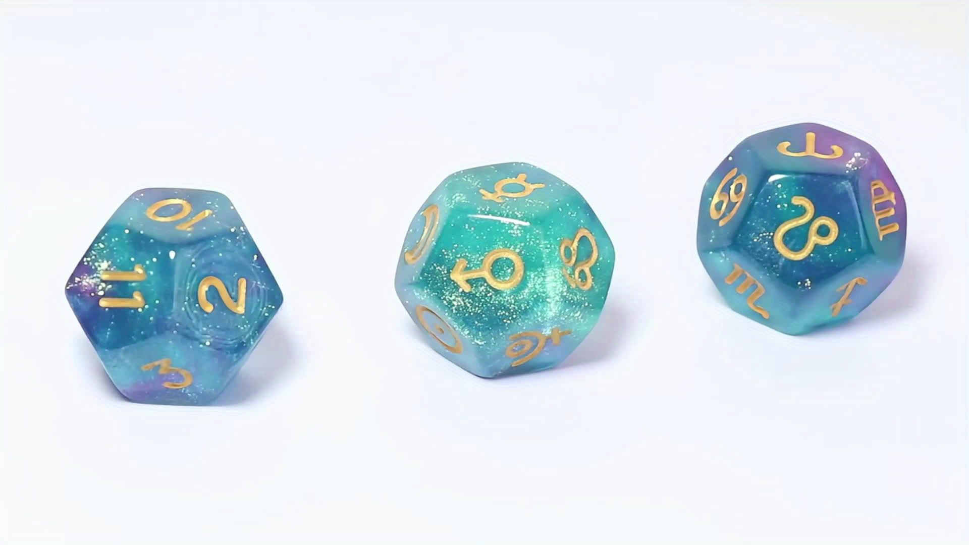 3 Sets Astrology Dice for Divination